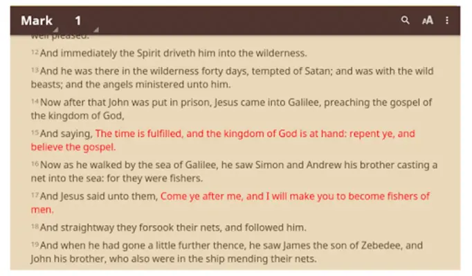 Saint-Martin  Bible App  French / English android App screenshot 1